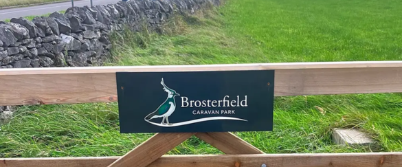 Brosterfield caravan park Foolow Derbyshire