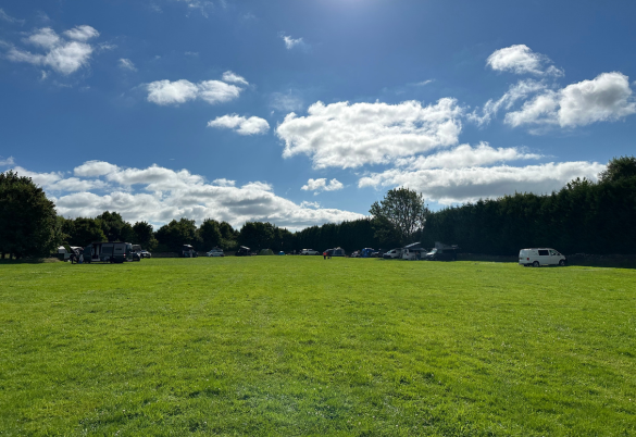 motorhome caravan park camping area Peak District
